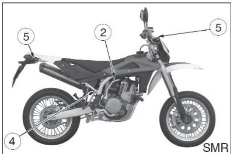 HUSQVARNA TE 450 - CHASSIS - 4