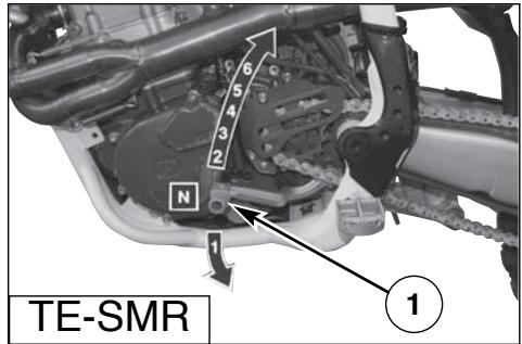 HUSQVARNA TE 450 - WECHSELGETRIEBESTEULERUNG - 3