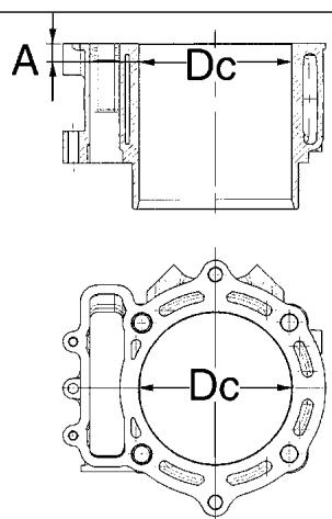 HUSQVARNA TE 450 - ACOPLAMENTO CILINDRO-PISTON - 2