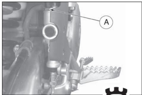HUSQVARNA TE 450 - SPURGO IMPIANTO FRENANTE POSTERIORE - 2