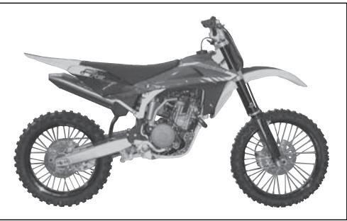 HUSQVARNA TE 450 - ADVERTENCIAS IMPORTANTES - 1