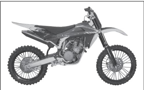 HUSQVARNA TE 450 - AVVERTENZE IMPORTANTI - 1