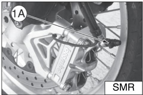 HUSQVARNA TE 450 - FRONT BRAKING SYSTEM BLEEDING (SMR) - 1