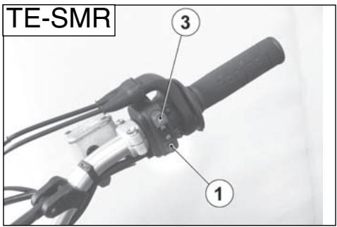 HUSQVARNA TE 450 - COMMUTATORE SINISTRO SUL MANUBRIO (TE-SMR) - 2