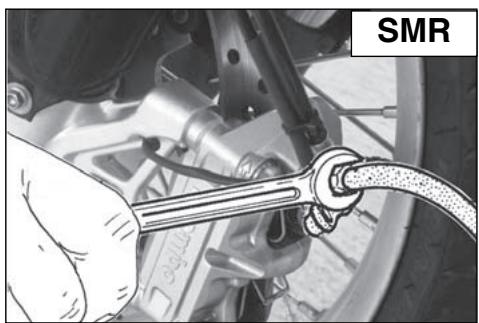 HUSQVARNA TE 450 - CURAGE installation de freinage avant (SMR) - 4