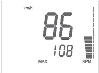 HUSQVARNA TE 510 - 7- SPEED / V MAX / RPM (figura 7) - 2