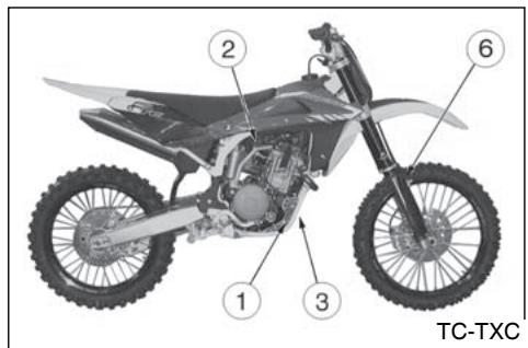 HUSQVARNA TE 510 - ADJUSTMENT OF HEADLIGHT (TE- SMR) - 6