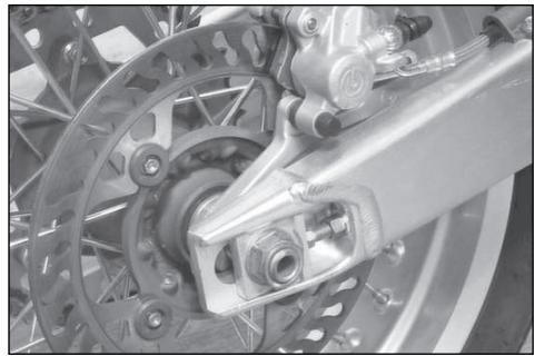 HUSQVARNA TE 510 - BRAKE DISC WEAR - 3