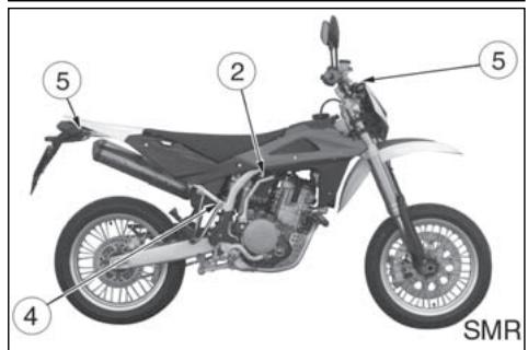 HUSQVARNA TXC 450 - TIGHTENING TORQUES - 3