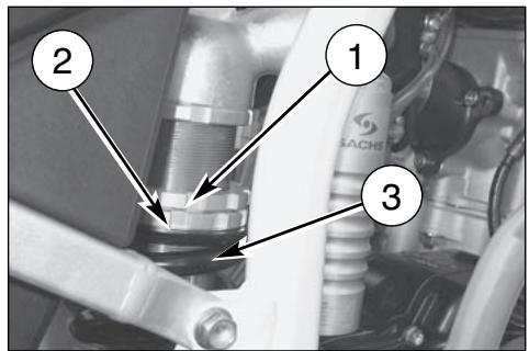 HUSQVARNA TXC 450 - REGISTRAZIONE FRENO IDRAULICO AMMORTIZATORE - 1