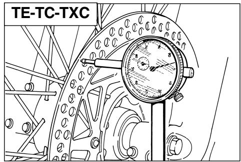 HUSQVARNA TXC 450 - BRAKE DISC WEAR - 1