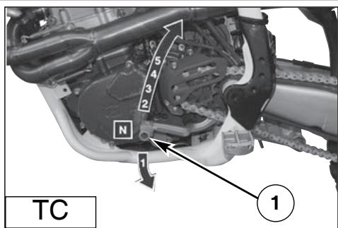 HUSQVARNA TXC 450 - GEAR SHIFT CONTROL - 2