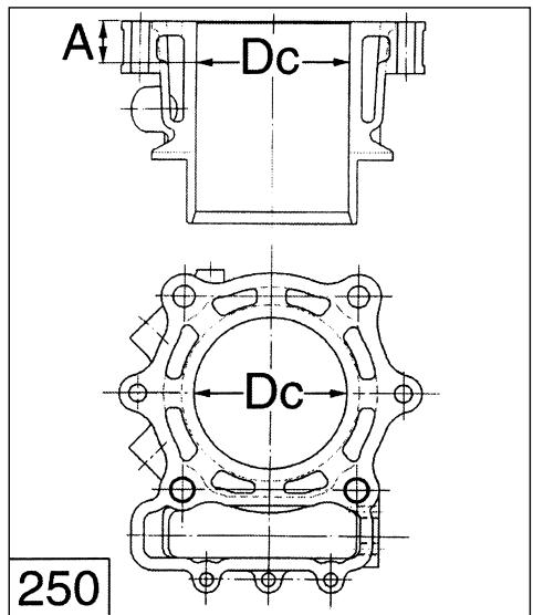 HUSQVARNA TXC 450 - ACCOPIAMENTO CILINDRO-PISTONE - 1