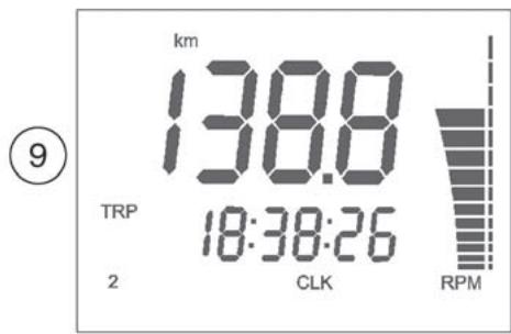 HUSQVARNA TXC 450 - 10- SPEED/RPM (Motor r.p.m. numerischer Wert) (Bild 10) - 1