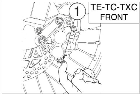 HUSQVARNA TXC 450 - PADS INSTALLATION - 1