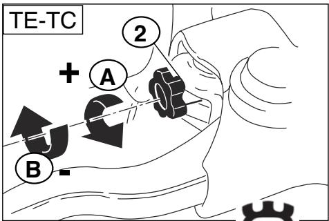 HUSQVARNA TXC 450 - REGOLAZIONE LEVA COMANDO E CONTROLLO LIVELLO FLUIDO FRENO ANTERIORE - 5