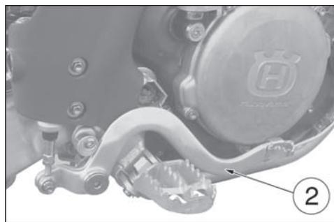 HUSQVARNA TXC 450 - CURAGE Du systeme de freinage arriere - 7