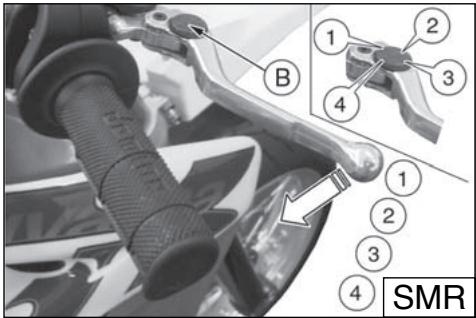 HUSQVARNA TXC 450 - STEERING WHEEL BALL PLAY ADJUSTMENT - 3