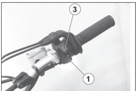 HUSQVARNA TXC 450 - Commutateur GAUCHE sur le GUIDON (TE-SMR) - 1