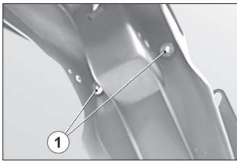 HUSQVARNA TXC 450 - Reemplacement des ampoules du PHARE arrière (te-smr) - 1