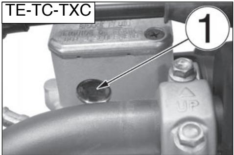 HUSQVARNA TXC 450 - STEERING WHEEL BALL PLAY ADJUSTMENT - 5