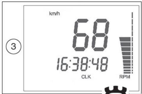 HUSQVARNA TXC 450 - 3-SPEED/CLOCK/RPM(Bild 3) - 3