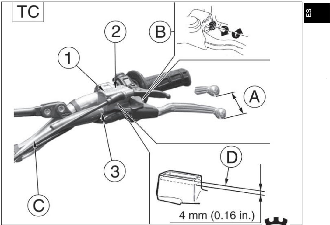 HUSQVARNA TXC 450 - ADVERTENCIA \*: En NINGUN caso utiliser li- quido de frenos. - 1