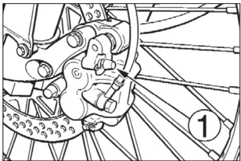 HUSQVARNA TXC 510 - FRONT BRAKING SYSTEM BLEEDING (TE, TC, TXC) - 1