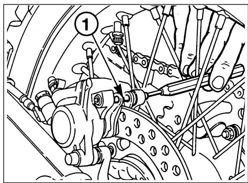 HUSQVARNA WR 250 - POSTERIORE - REAR - ARRIERE - HINTERE - TRASERO - 1