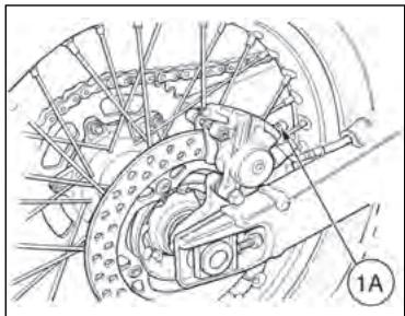 HUSQVARNA WR 250 - To replace the fluid, proceed as follows: - 1