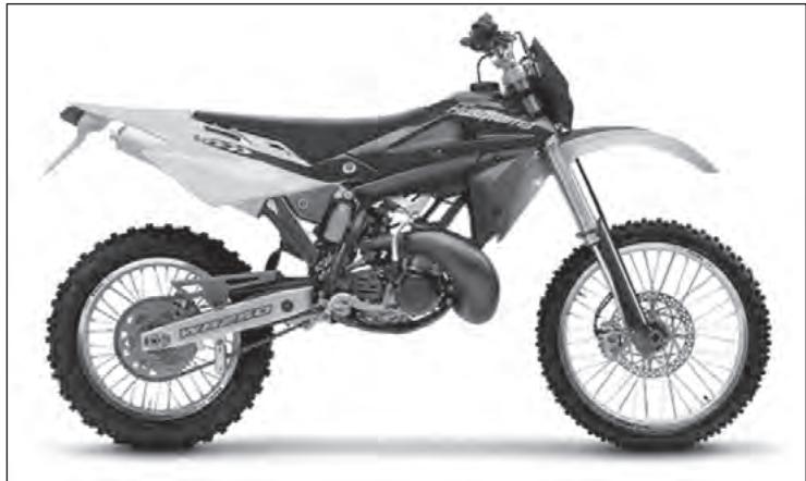HUSQVARNA WR 250 - Proceed as follows: - 3