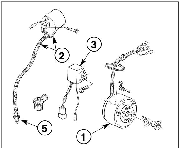 HUSQVARNA WR 250 - SYSTEMED'ALLUMAGE SYSTEME ÉLECTRIQUE (exclu USA/CDN- "Enduro" USA/CDN) - 1