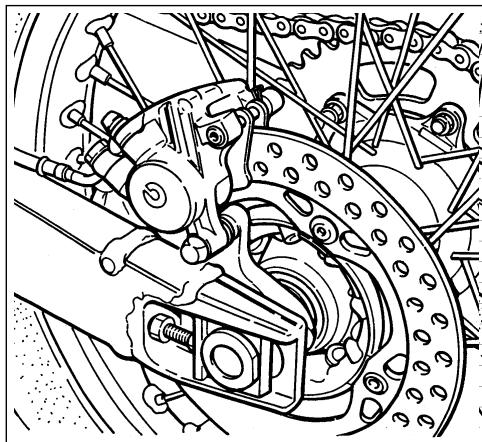 HUSQVARNA WR 250 - NETTOYAGE DU DISQUE - 1
