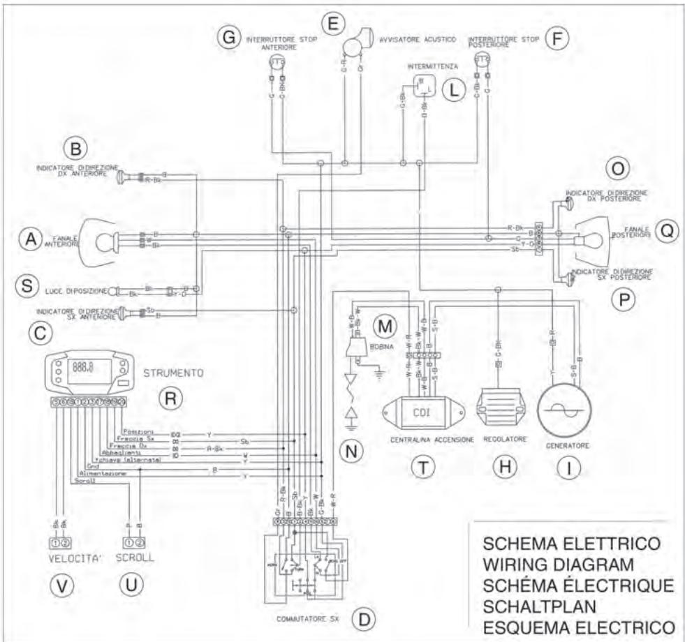 HUSQVARNA WR 250 - SYSTEMED'ALLUMAGE SYSTEME ÉLECTRIQUE (exclu USA/CDN- "Enduro" USA/CDN) - 2