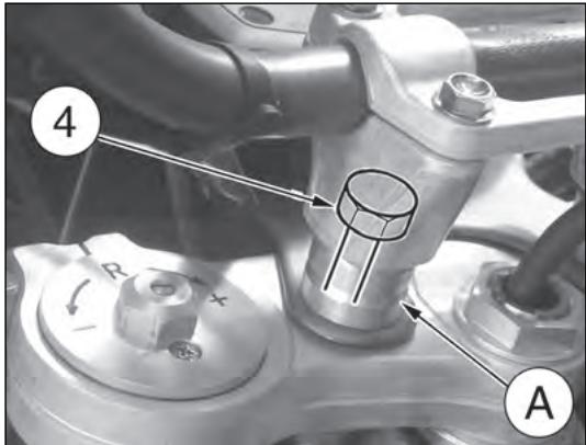 HUSQVARNA WR 250 - MODIFICATION DE LA POSITION ET DE L'HAUTEUR DU GUIDON - 1