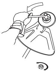 HUSQVARNA 240 F - Locking nut - 3