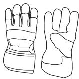 HUSQVARNA 240 F - GLOVES - 1