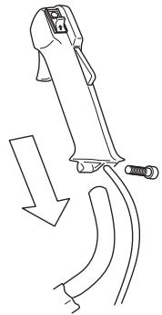 HUSQVARNA 240 F - Assembling the handlebar and throttle - 2