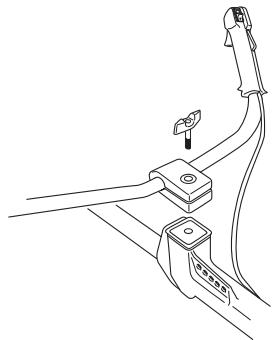 HUSQVARNA 240 F - Assembling the handlebar and throttle - 3