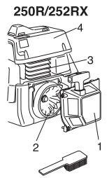 HUSQVARNA 250 R - Cooling system - 3