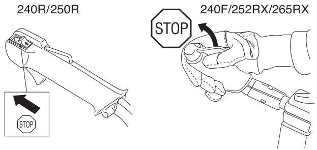 HUSQVARNA 250 R - Stopping - 1