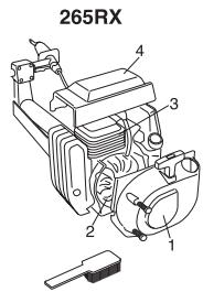 HUSQVARNA 250 R - Cooling system - 4