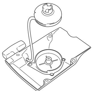 HUSQVARNA 3120 XP - Changing a broken recoil spring - 2