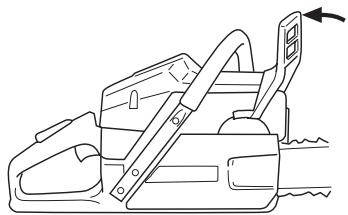HUSQVARNA 3120 XP - STARTING AND STOPPING - 2