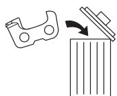 HUSQVARNA 3120 XP - Sharpening cutting teeth - 7
