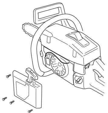 HUSQVARNA 3120 XP - Changing a broken or worn starter cord - 2