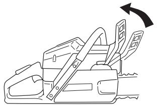 HUSQVARNA 3120 XP - Fitting the bar and chain - 3