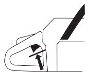 HUSQVARNA 3120 XP - Throttle lock - 2