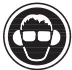 HUSQVARNA 325 HE3 X - Draag altijd: - 3