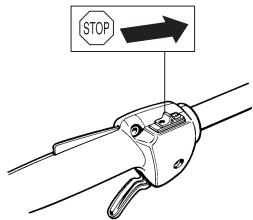 HUSQVARNA 325 HE3 X - Stoppen - 1